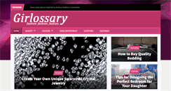 Desktop Screenshot of girlossary.com